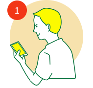 1.フォームから問い合わせ