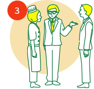 3.希望企業へあなたを推薦！